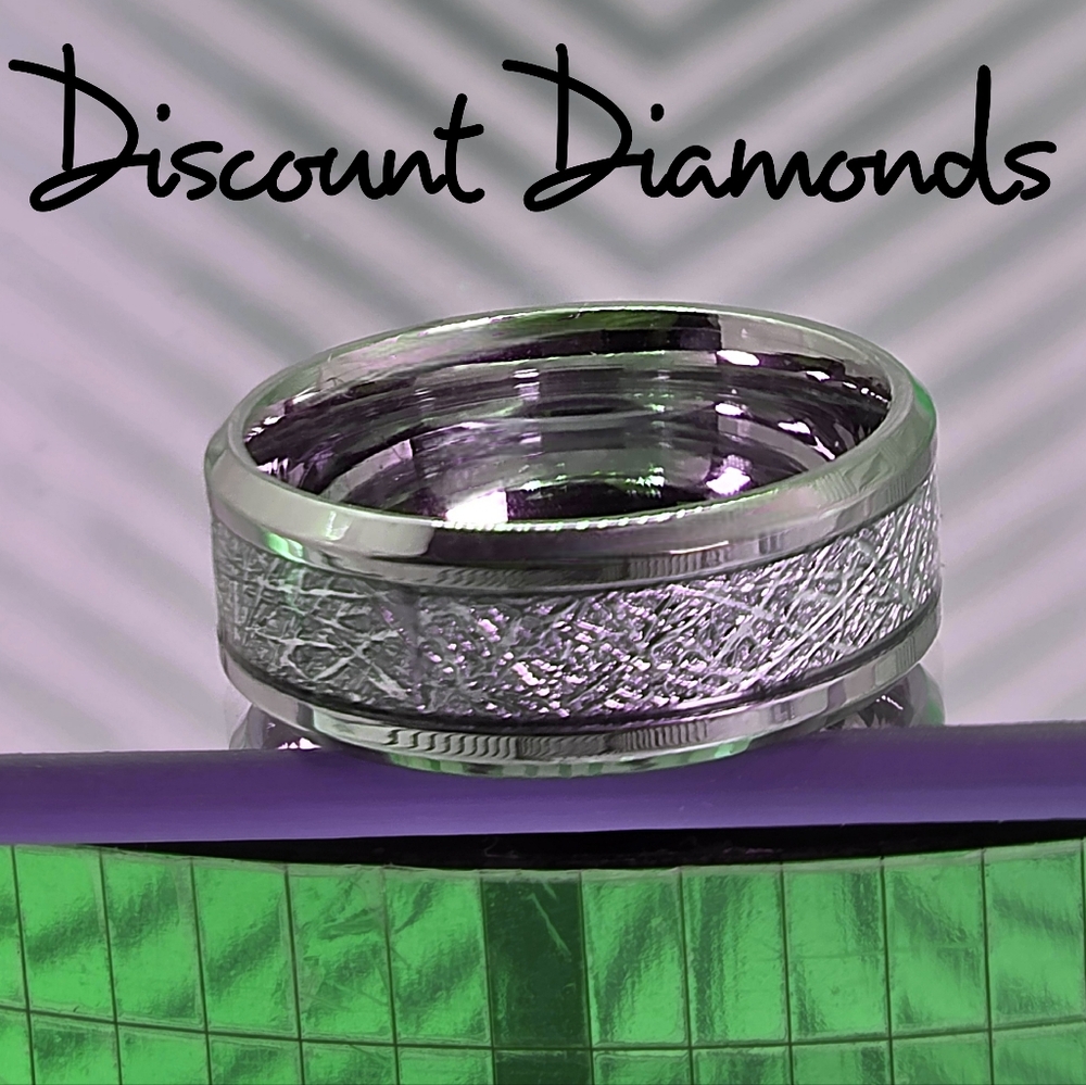 Silver Titanium Ring